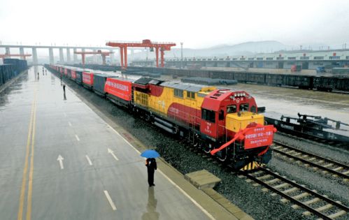 中部地區(qū)首發(fā) 中老鐵路 懷化 萬象 國(guó)際貨運(yùn)列車正式發(fā)車